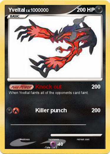 Pokemon Yveltal