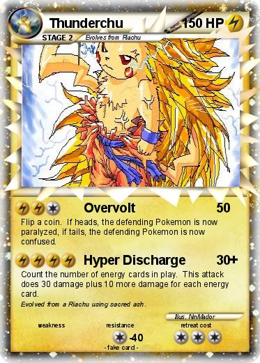 Pokemon Thunderchu