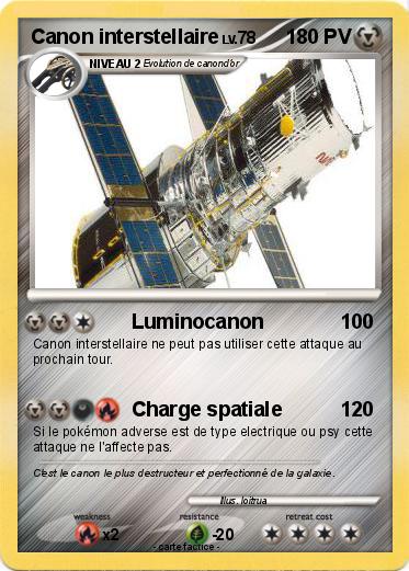 Pokemon Canon interstellaire