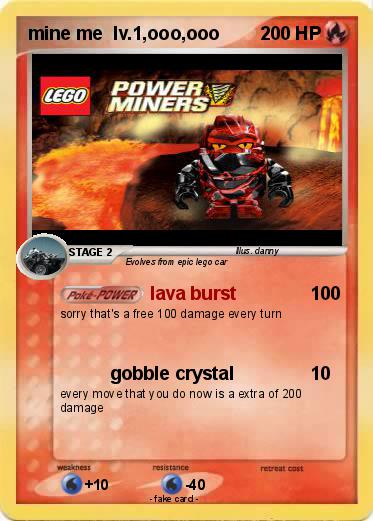 Pokemon mine me  lv.1,ooo,ooo