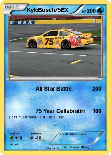 Pokemon KyleBusch75EX