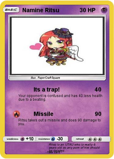 Pokemon Namine Ritsu