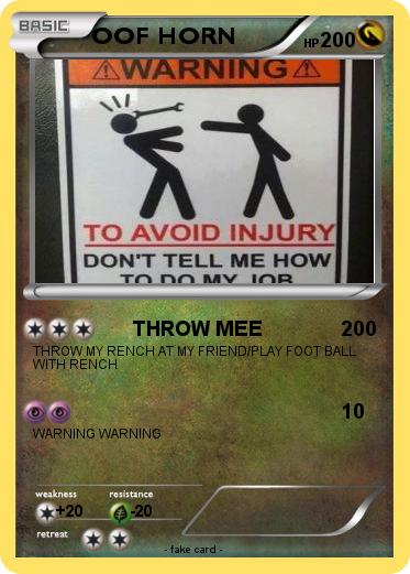 Pokemon OOF HORN