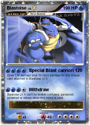 Pokemon Blastoise