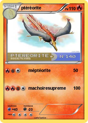 Pokemon ptéréorite