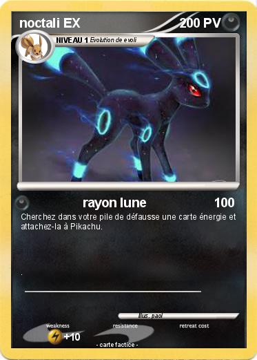 Pokemon noctali EX