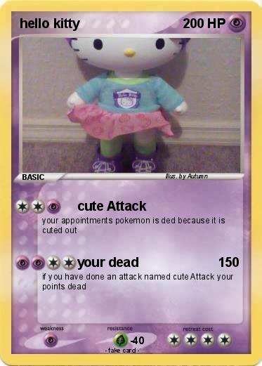 Pokemon hello kitty