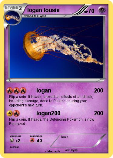 Pokemon logan lousie