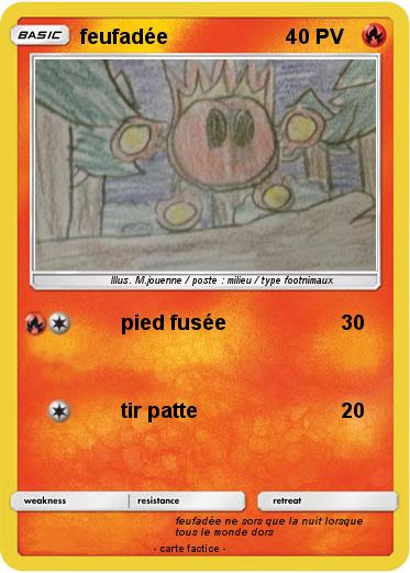 Pokemon feufadée