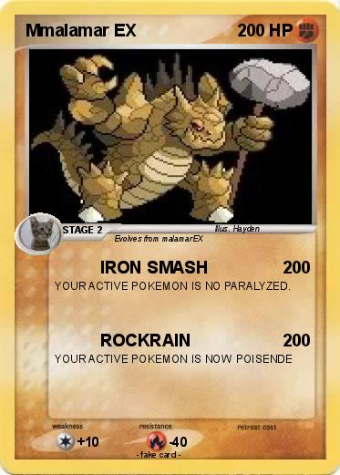 Pokemon Mmalamar EX
