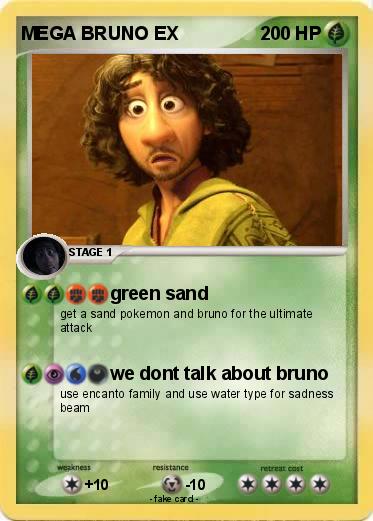 Pokemon MEGA BRUNO EX