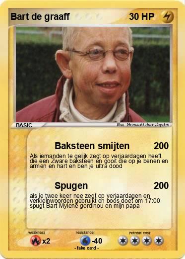 Pokemon Bart de graaff