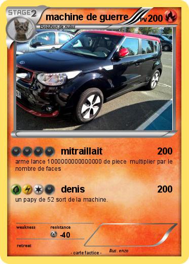 Pokemon machine de guerre