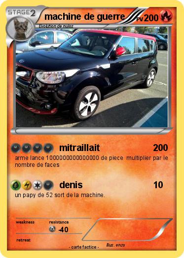 Pokemon machine de guerre