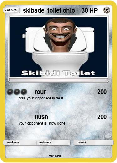 Pokemon skibadei toilet ohio