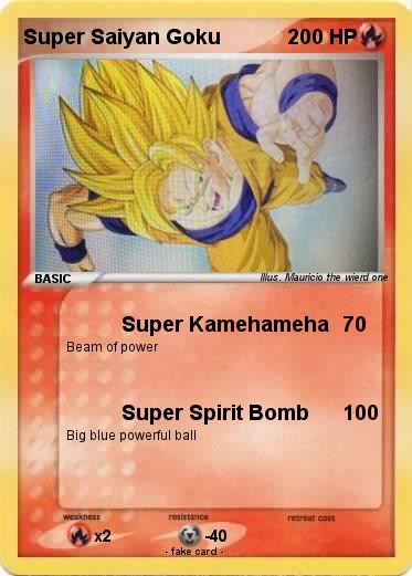 Pokemon Super Saiyan Goku