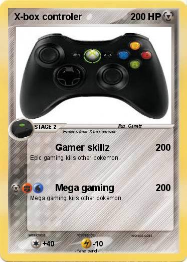 Pokemon X-box controler