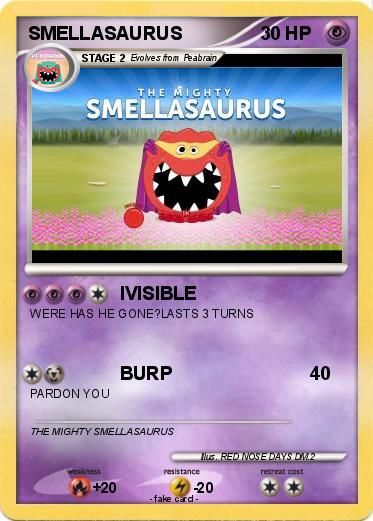 Pokemon SMELLASAURUS