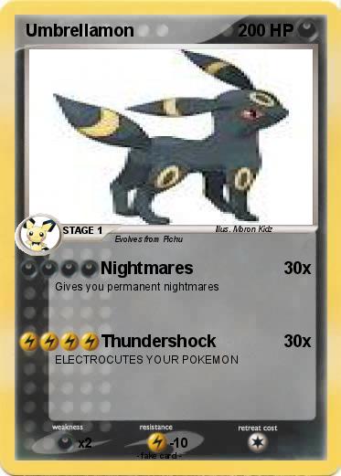 Pokemon Umbrellamon