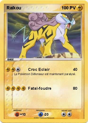 Pokemon Raïkou