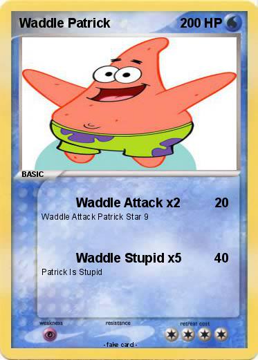 Pokemon Waddle Patrick
