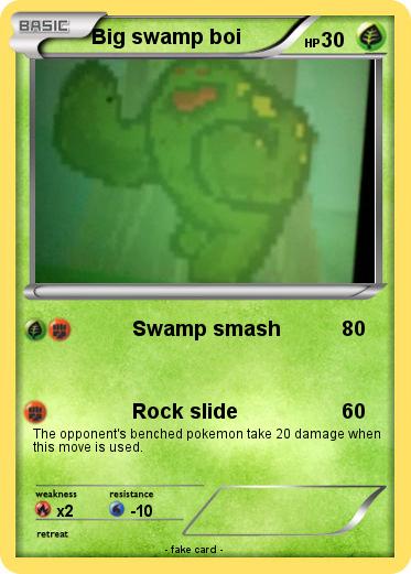Pokemon Big swamp boi