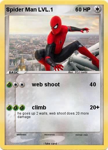 Pokemon Spider Man LVL.1