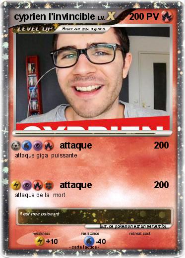 Pokemon cyprien l'invincible