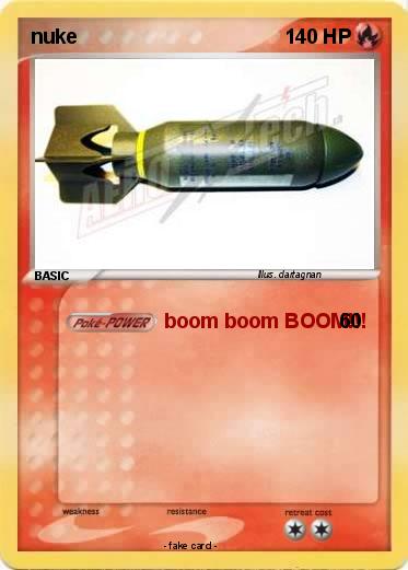 Pokemon nuke