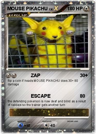 Pokemon MOUSE PIKACHU