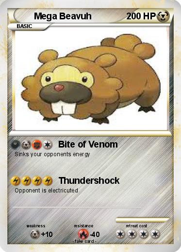 Pokemon Mega Beavuh