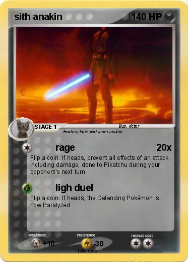 Pokemon sith anakin