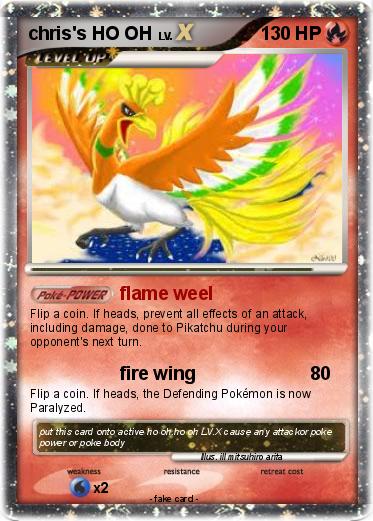 Pokemon chris's HO OH