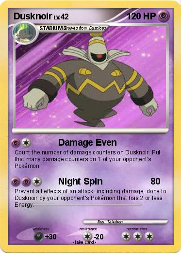 Pokemon Dusknoir
