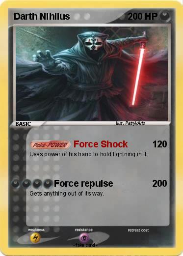 Pokemon Darth Nihilus