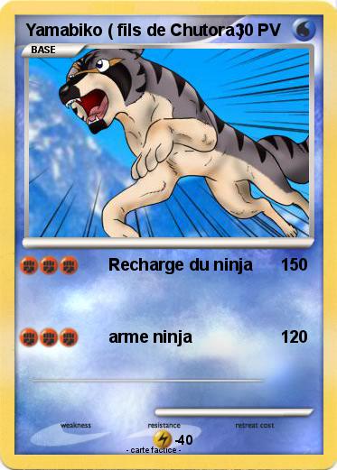 Pokemon Yamabiko ( fils de Chutora )