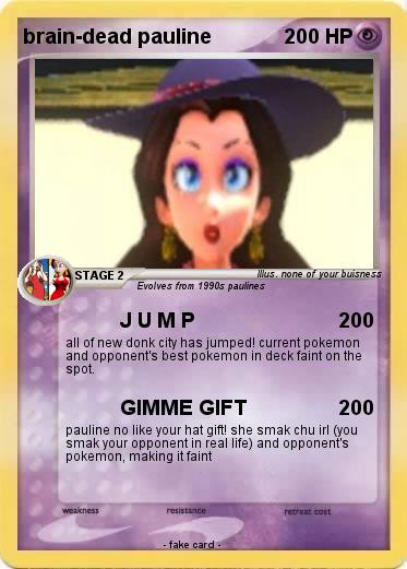 Pokemon brain-dead pauline