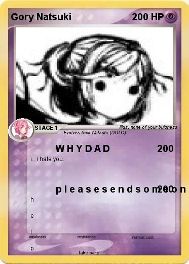 Pokemon Gory Natsuki