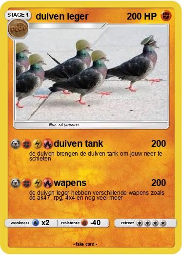 Pokemon duiven leger