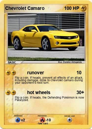 Pokemon Chevrolet Camaro