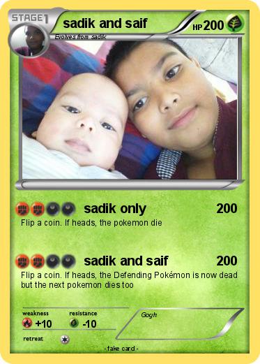 Pokemon sadik and saif