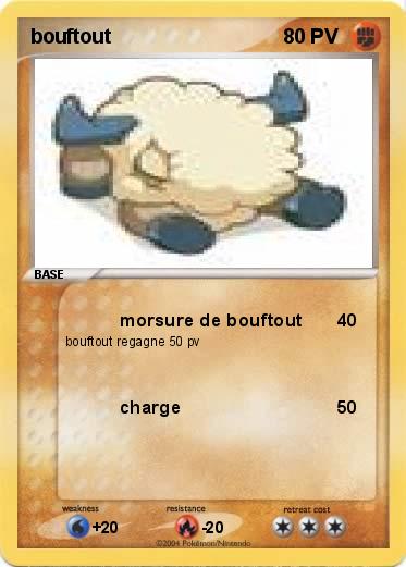 Pokemon bouftout