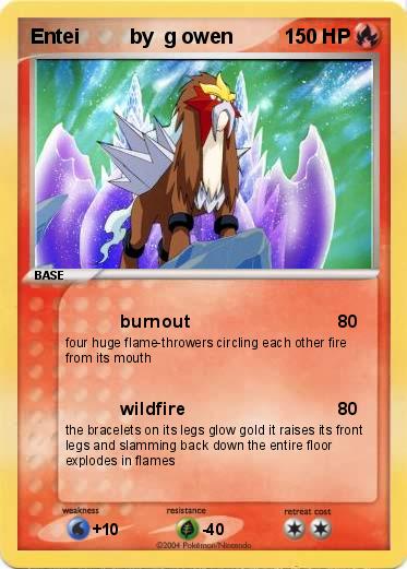Pokemon Entei         by  g owen
