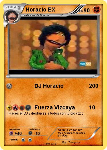 Pokemon Horacio EX
