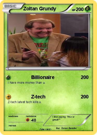 Pokemon Zoltan Grundy