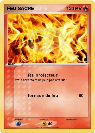 Pokemon FEU SACRE