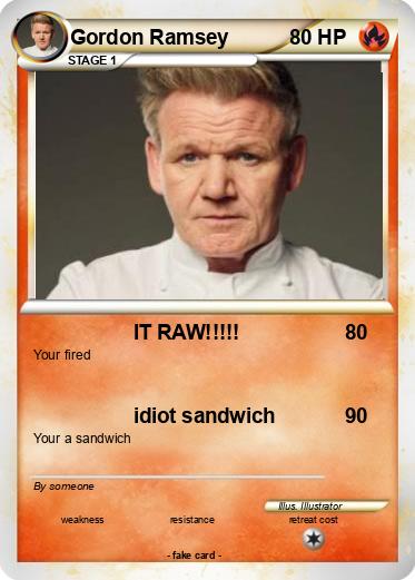 Pokemon Gordon Ramsey
