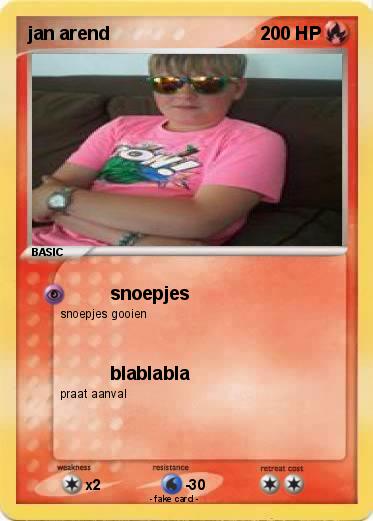Pokemon jan arend