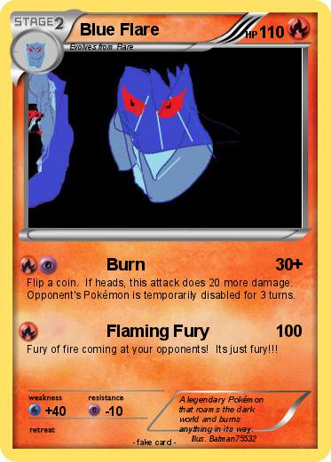 Pokemon Blue Flare