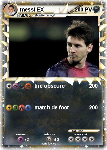 Pokemon messi EX